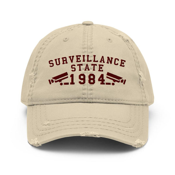 SURVEILLANCE STATE - distressed hat