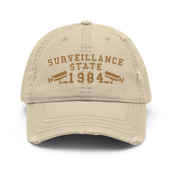SURVEILLANCE STATE - distressed hat