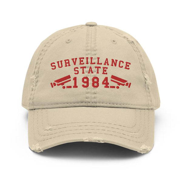 SURVEILLANCE STATE - distressed hat