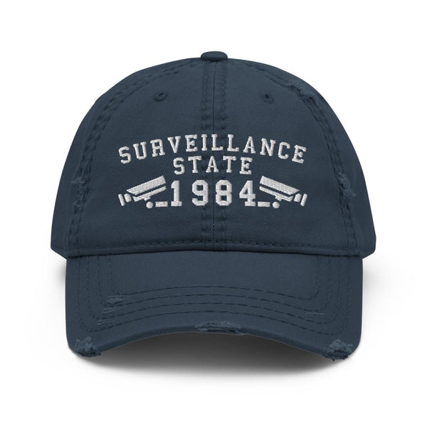 SURVEILLANCE STATE - distressed hat