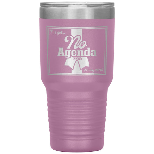 NO AGENDA RIBBON - 30 oz tumbler