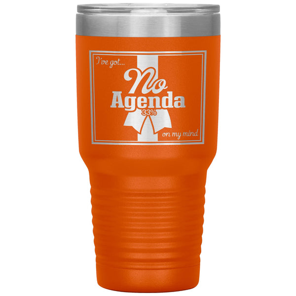 NO AGENDA RIBBON - 30 oz tumbler