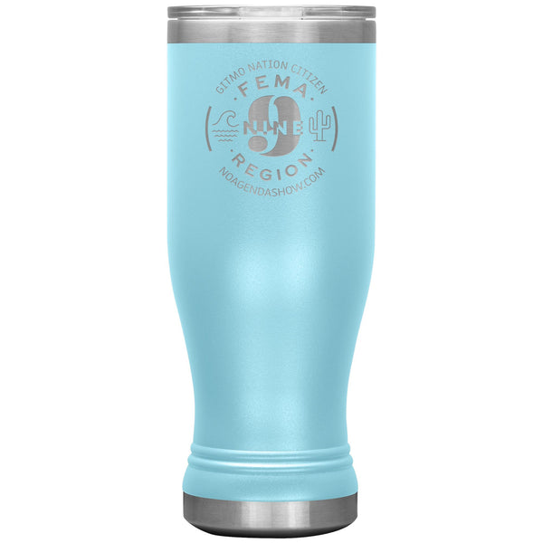 FEMA REGION NINE - 20 oz boho tumbler