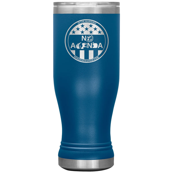 NO AGENDA PARTY TIME - 20 oz boho tumbler