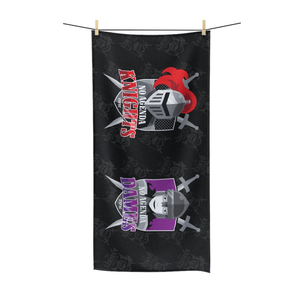 NO AGENDA KNIGHTS & DAMES - beach towel