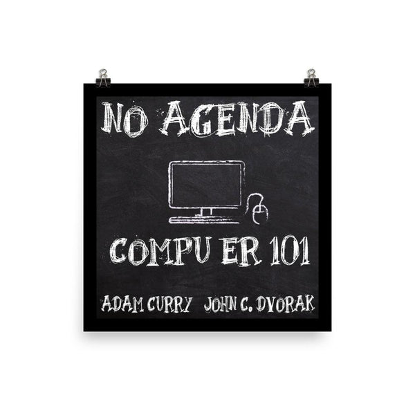 NO AGENDA 1195 - cover art poster print