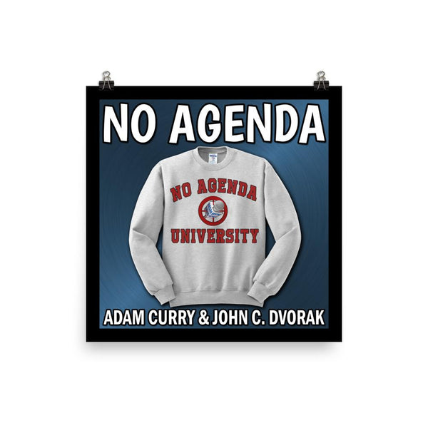 NO AGENDA 1167 - cover art poster print