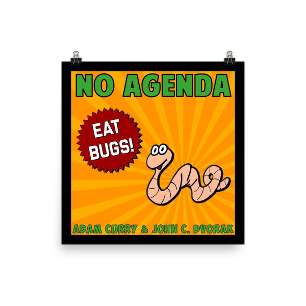 NO AGENDA 1310 - cover art poster print