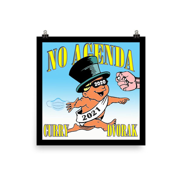 NO AGENDA 1308 - cover art poster print