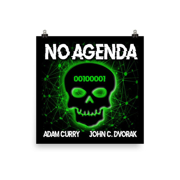 NO AGENDA 1296 - cover art poster print