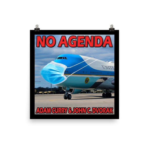 NO AGENDA 1281 - cover art poster print