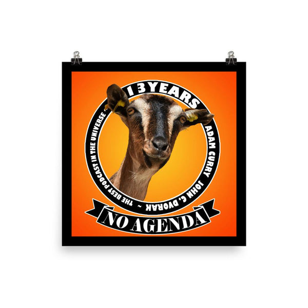 NO AGENDA 1288 - cover art poster print