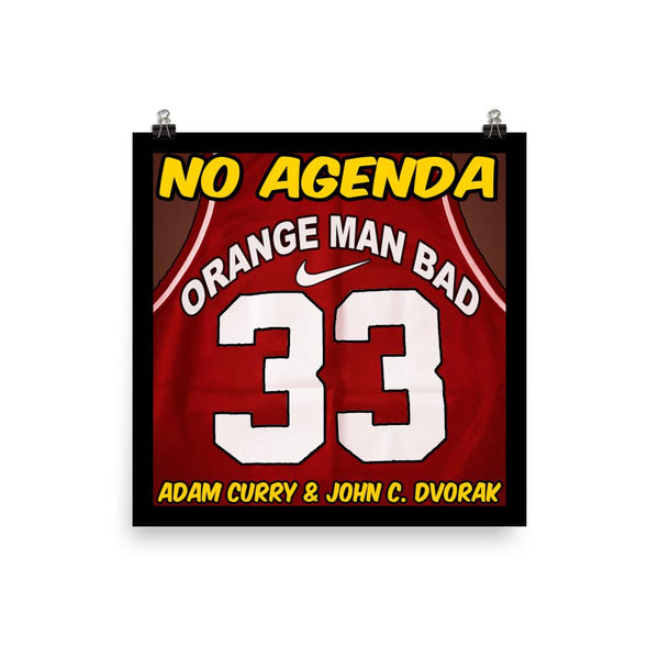 NO AGENDA 1260 - cover art poster print
