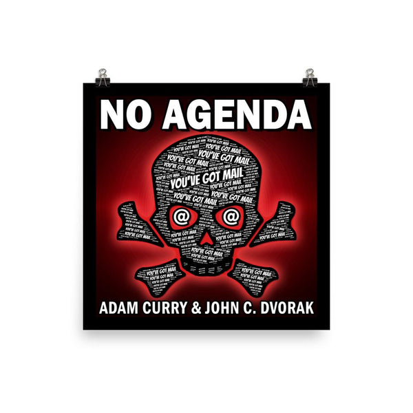 NO AGENDA 1248 - cover art poster print