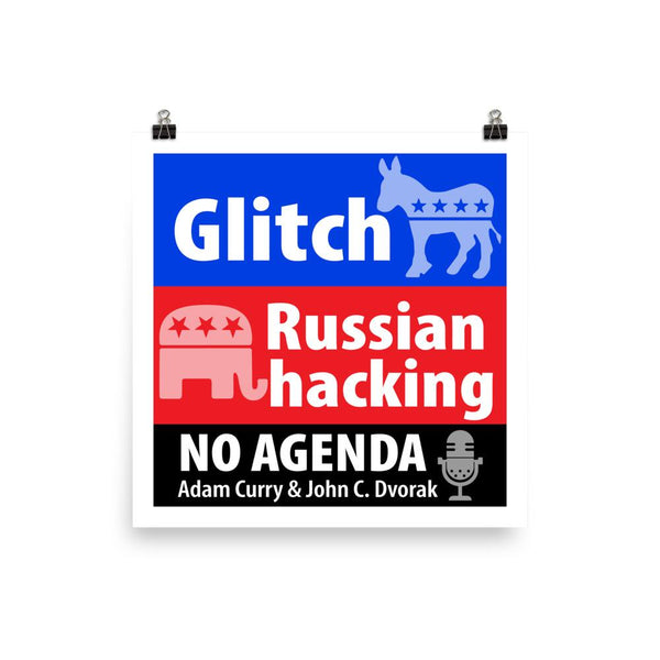 NO AGENDA 1214 - cover art poster print