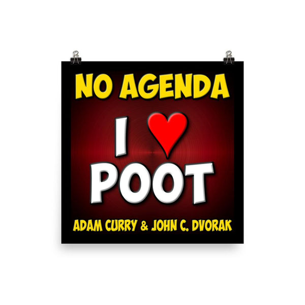 NO AGENDA 1203 - cover art poster print