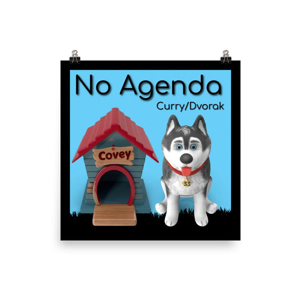NO AGENDA 1350 - cover art poster print