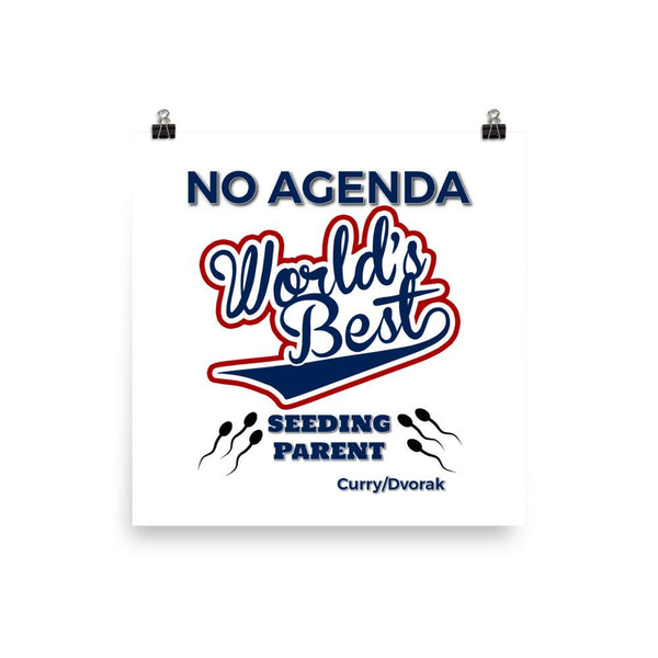 NO AGENDA 1357 - cover art poster print