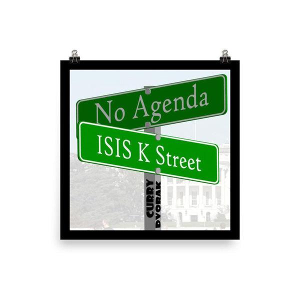 NO AGENDA 1377 - cover art poster print