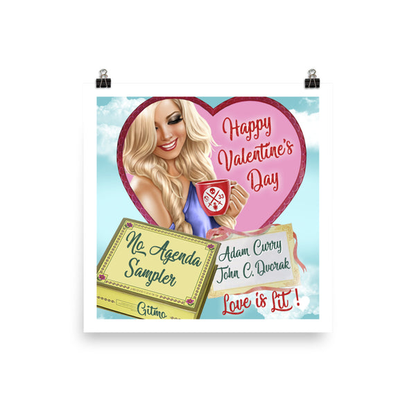 NO AGENDA 1425 - cover art poster print