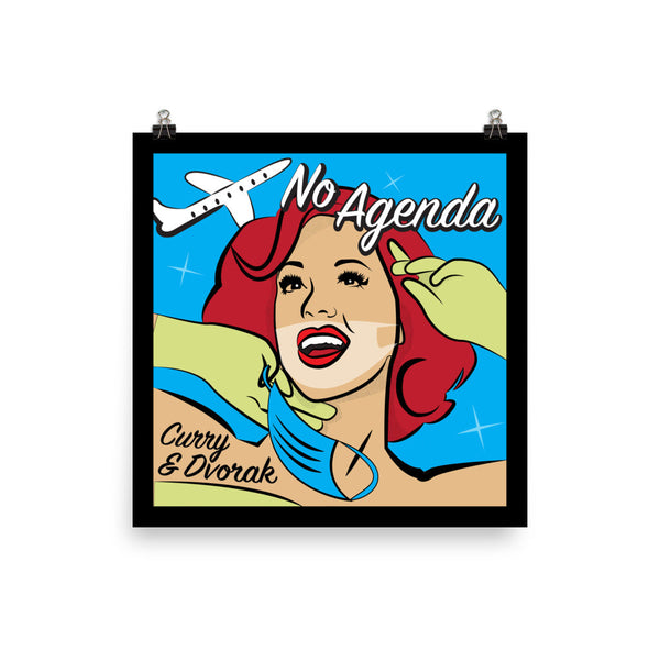 NO AGENDA 1444 - cover art poster print