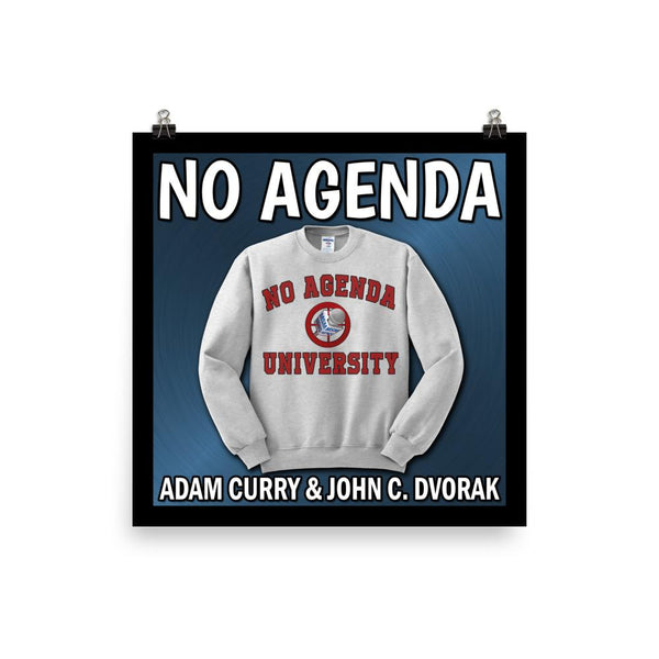 NO AGENDA 1167 - cover art poster print