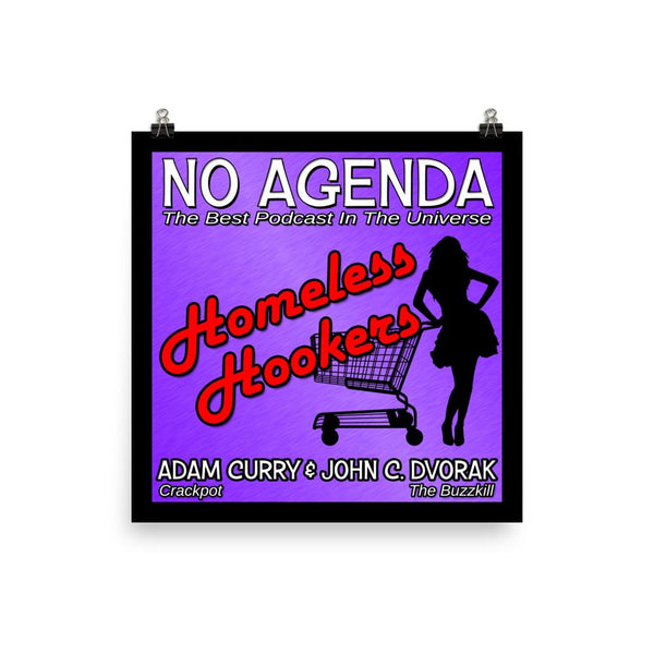 NO AGENDA 1144 - cover art poster print