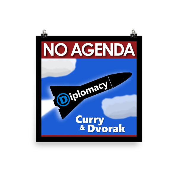 NO AGENDA 1325 - cover art poster print