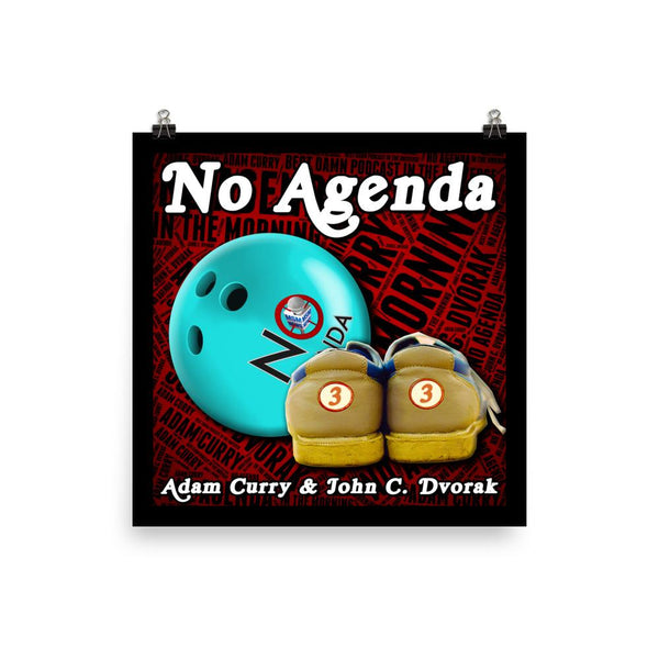 NO AGENDA 1262 - cover art poster print