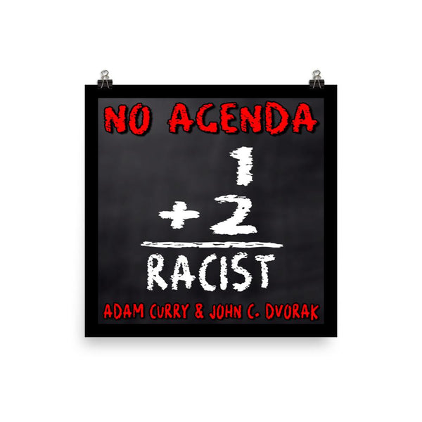NO AGENDA 1253 - cover art poster print