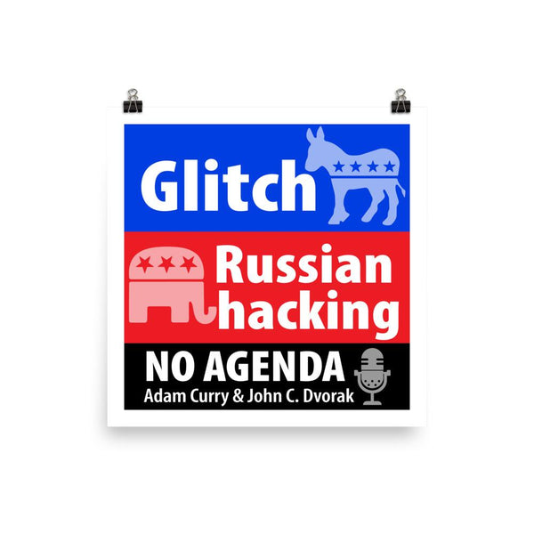 NO AGENDA 1214 - cover art poster print