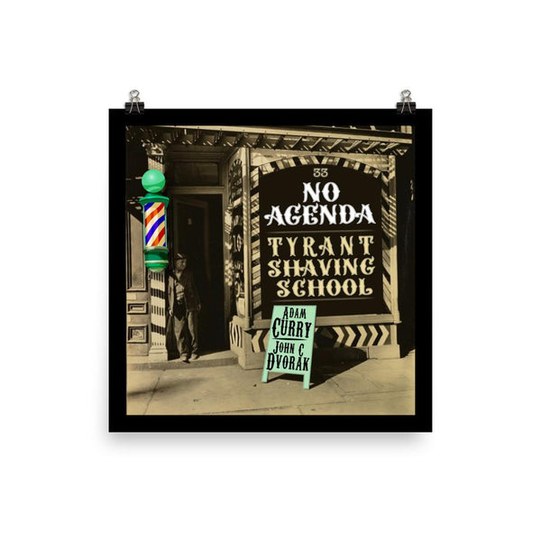NO AGENDA 1397 - cover art poster print