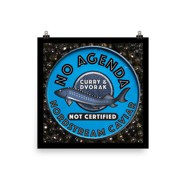 NO AGENDA 1421 - cover art poster print