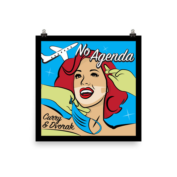 NO AGENDA 1444 - cover art poster print
