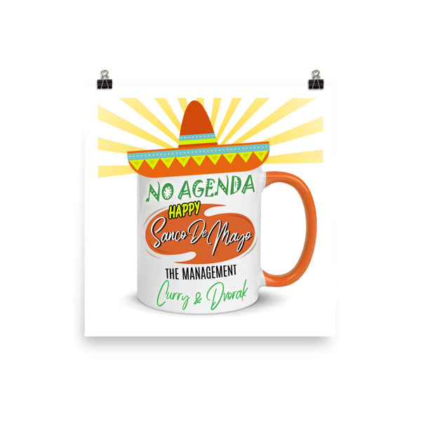 NO AGENDA 1448 - cover art poster print