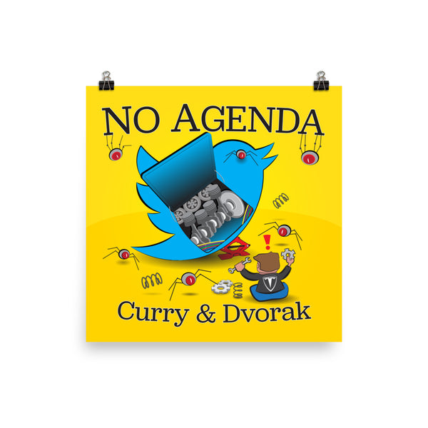 NO AGENDA 1452 - cover art poster print