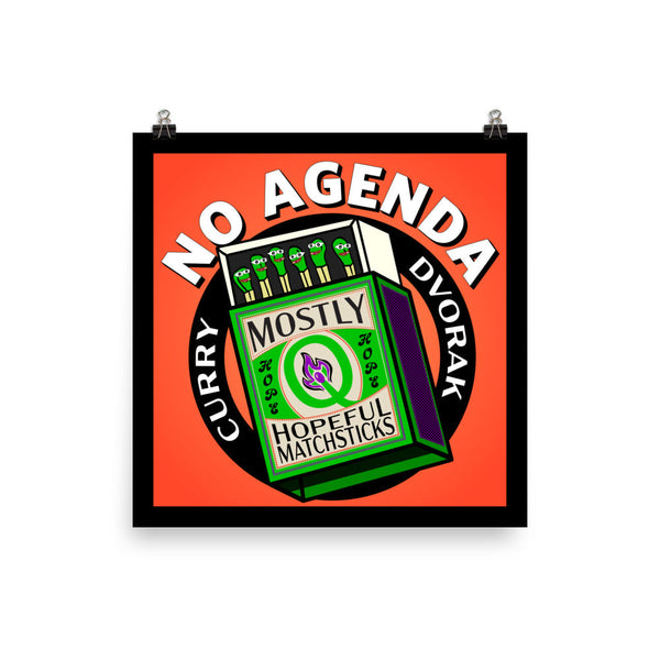 NO AGENDA 1463 - cover art poster print