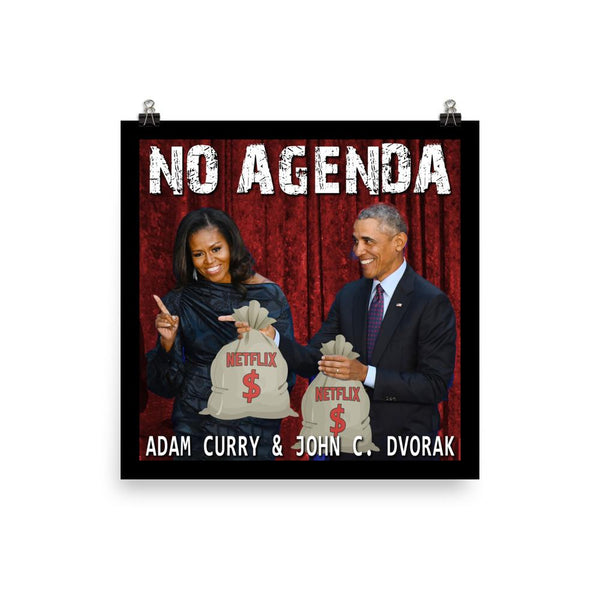 NO AGENDA 1141 - cover art poster print
