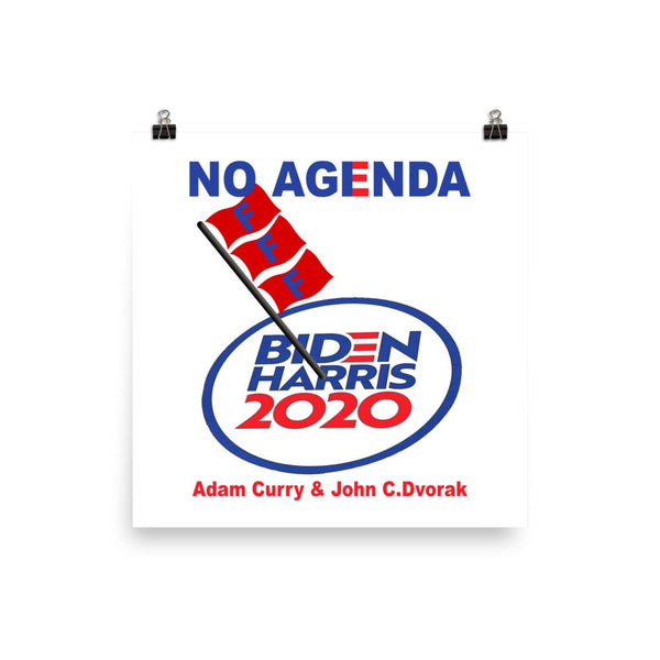 NO AGENDA 1290 - cover art poster print
