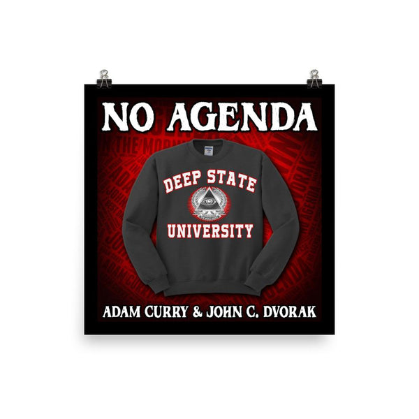 NO AGENDA 1269 - cover art poster print