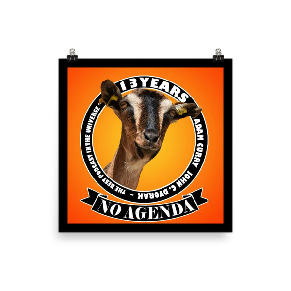 NO AGENDA 1288 - cover art poster print
