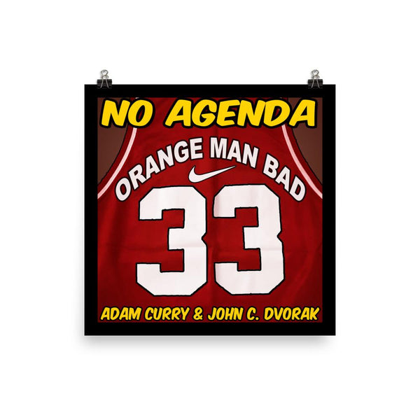 NO AGENDA 1260 - cover art poster print