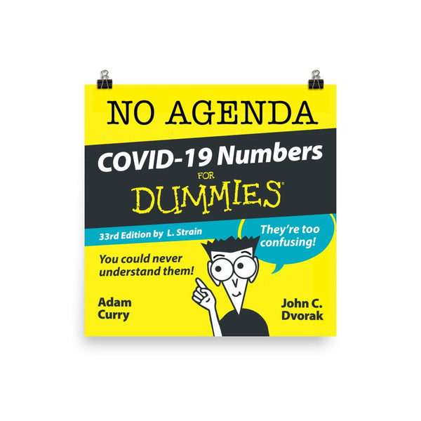 NO AGENDA 1316 - cover art poster print