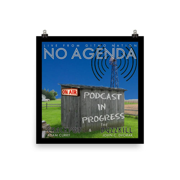 NO AGENDA 0691 - cover art poster print