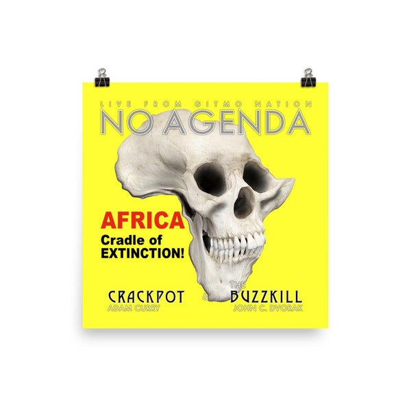 NO AGENDA 0662 - cover art poster print