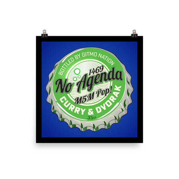 NO AGENDA 1469 - cover art poster print