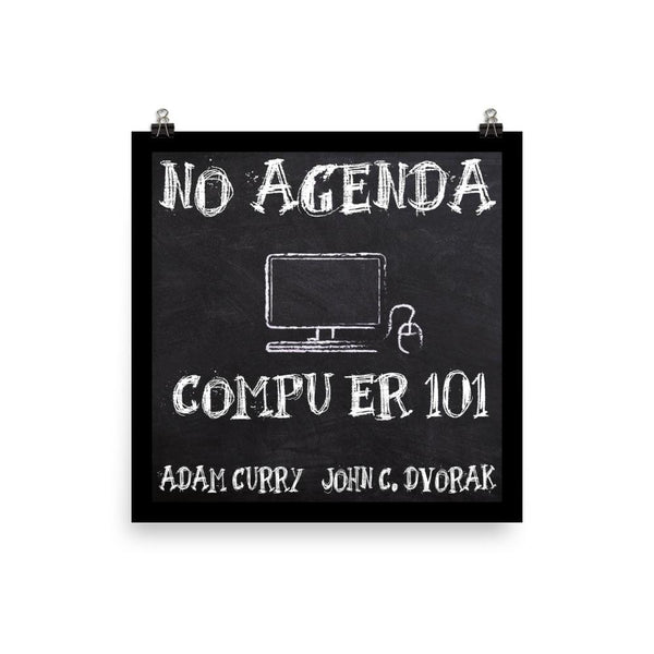 NO AGENDA 1195 - cover art poster print