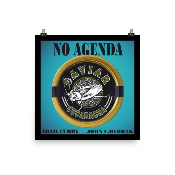 NO AGENDA 1309 - cover art poster print