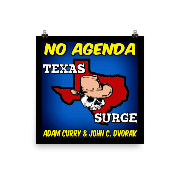 NO AGENDA 1256 - cover art poster print