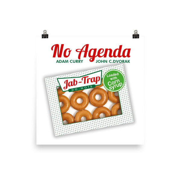 NO AGENDA 1332 - cover art poster print